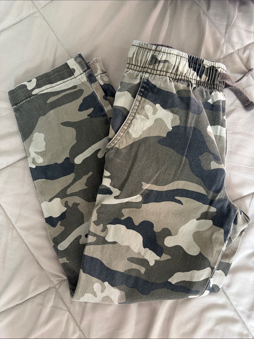 wonder nation Boys Camouflage Elastic Waist Pants Size Medium 8